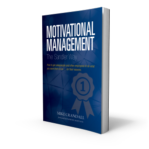 Motivational Management The Sandler Way, book image